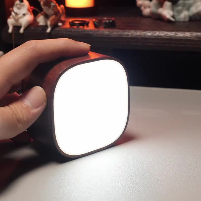 Rechargeable Radar Sensor Wood Wall Lamp