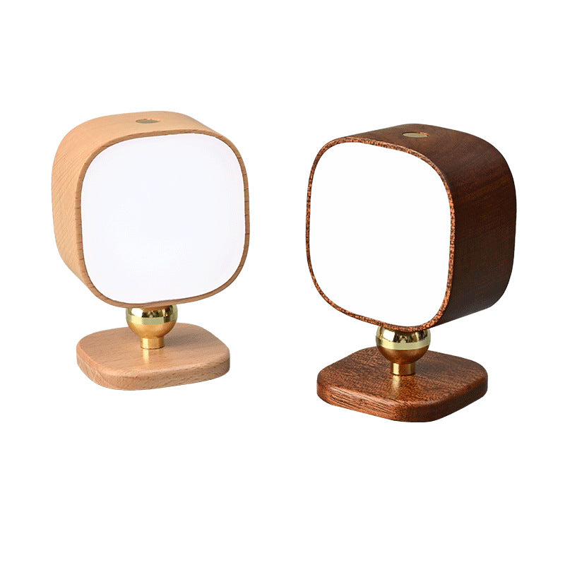 Rechargeable Radar Sensor Wood Wall Lamp
