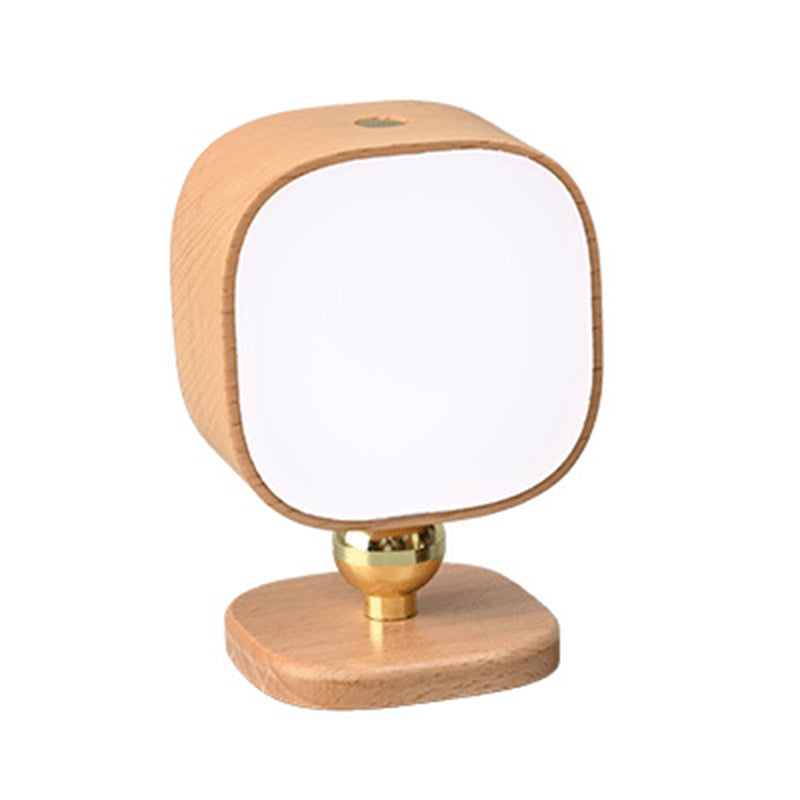 Rechargeable Radar Sensor Wood Wall Lamp
