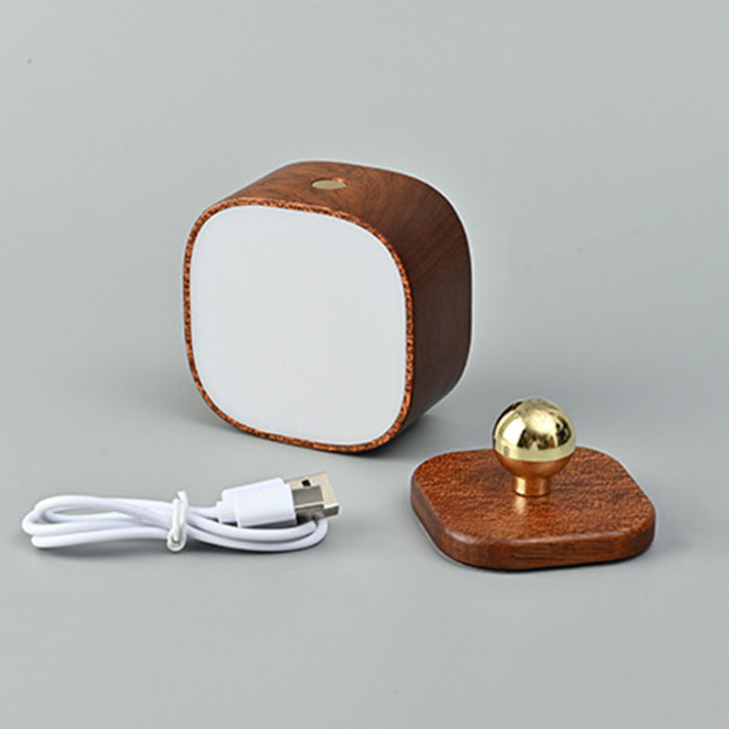 Rechargeable Radar Sensor Wood Wall Lamp