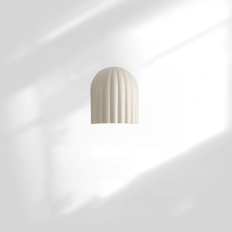 Iron Resin Oval Striped 2-Light Wall Lamp