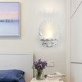 Resin Hardware Glass Candlestick Wall Lamp