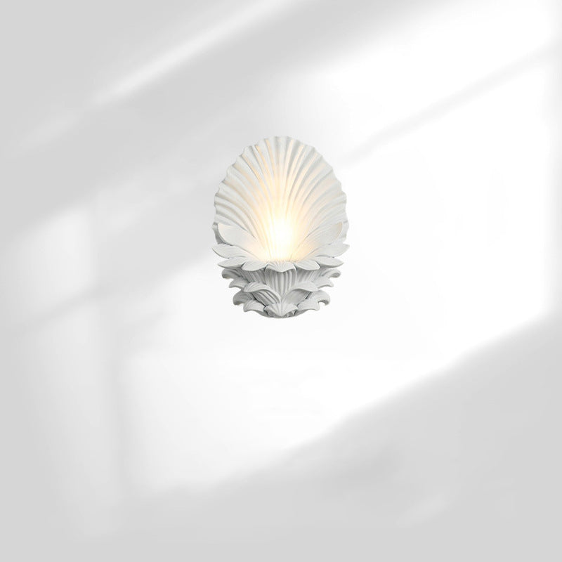 Resin Hardware Glass Candlestick Wall Lamp