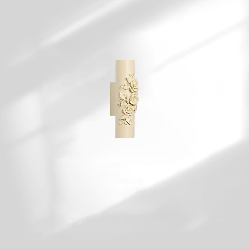 Resin Hardware Candlestick Roman Wall Lamp