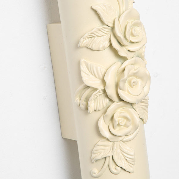 Resin Hardware Candlestick Roman Wall Lamp
