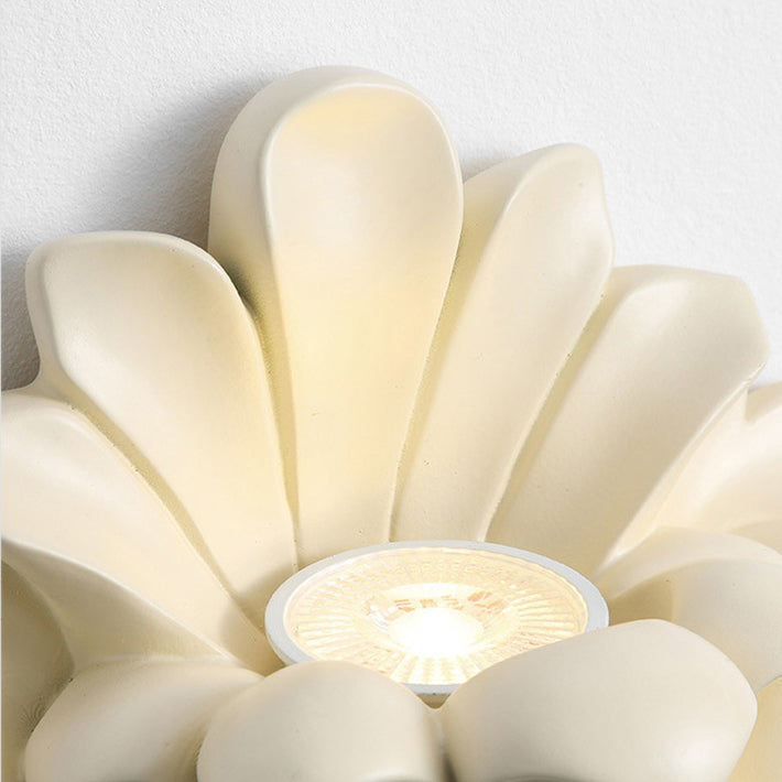 Resin Hardware Candlestick Roman Wall Lamp