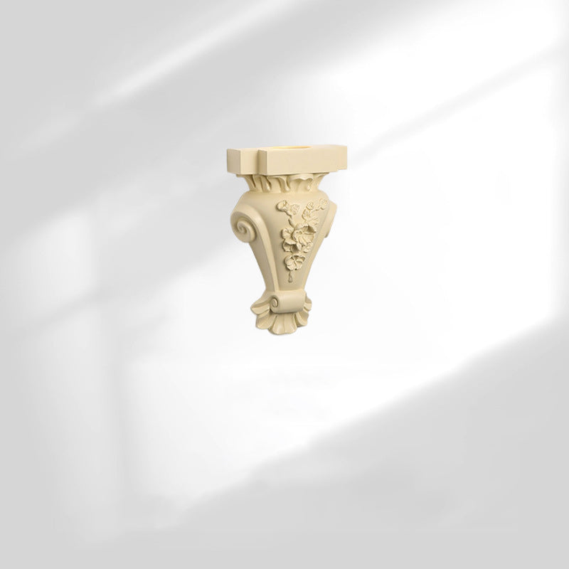 Resin Hardware Candlestick Roman Wall Lamp
