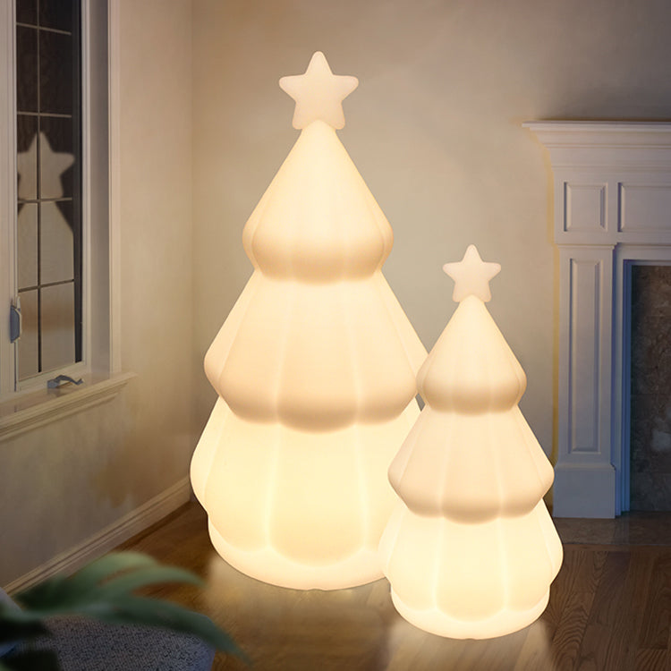 Rechargeable PE Christmas Tree Outdoor Light