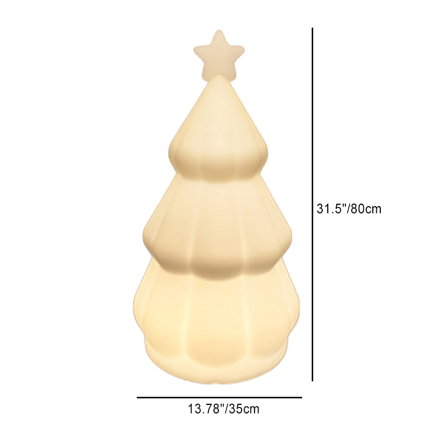 Rechargeable PE Christmas Tree Outdoor Light