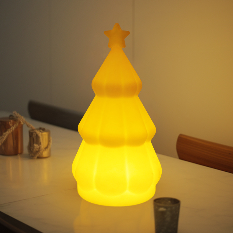 Rechargeable PE Christmas Tree Outdoor Light