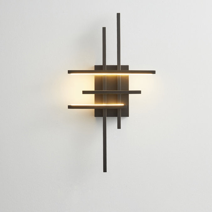 All Copper Line Crooked Wall Lamp