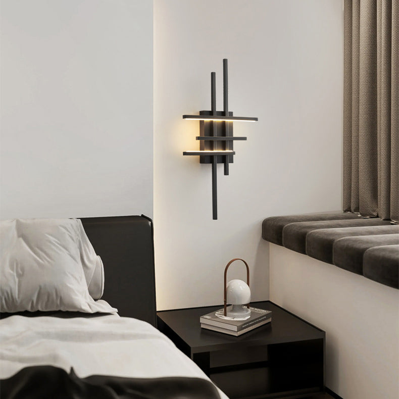 All Copper Line Crooked Wall Lamp