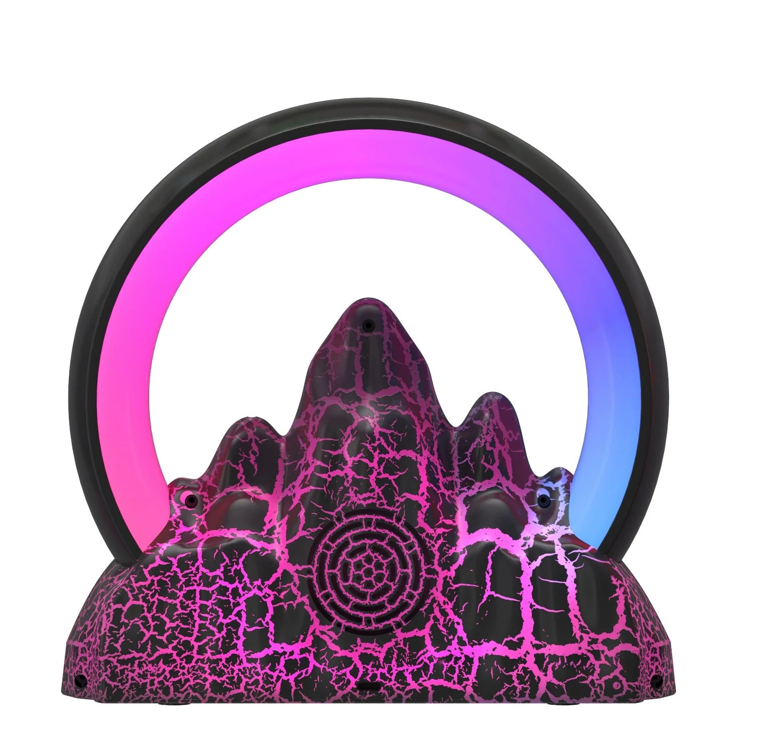ABS Rechargeable Bluetooth Circle Table Lamp
