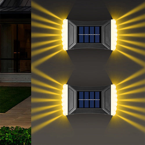 ABS Rectangular Cookie Patio Outdoor Light