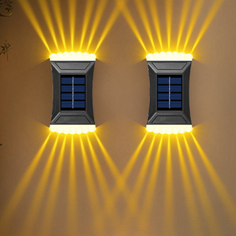 ABS Rectangular Cookie Patio Outdoor Light