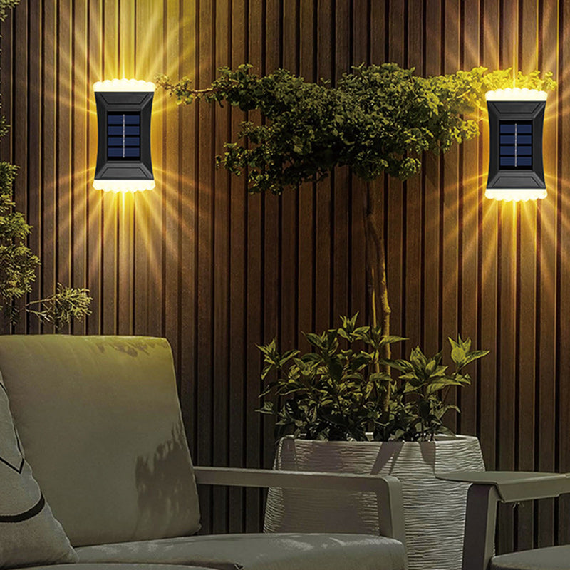 ABS Rectangular Cookie Patio Outdoor Light