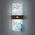 Walnut Copper PVC Enamel Wall Lamp