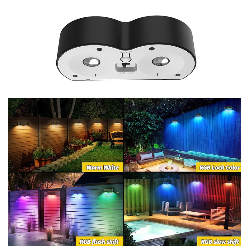 ABS PS Telescope Round Outdoor Light