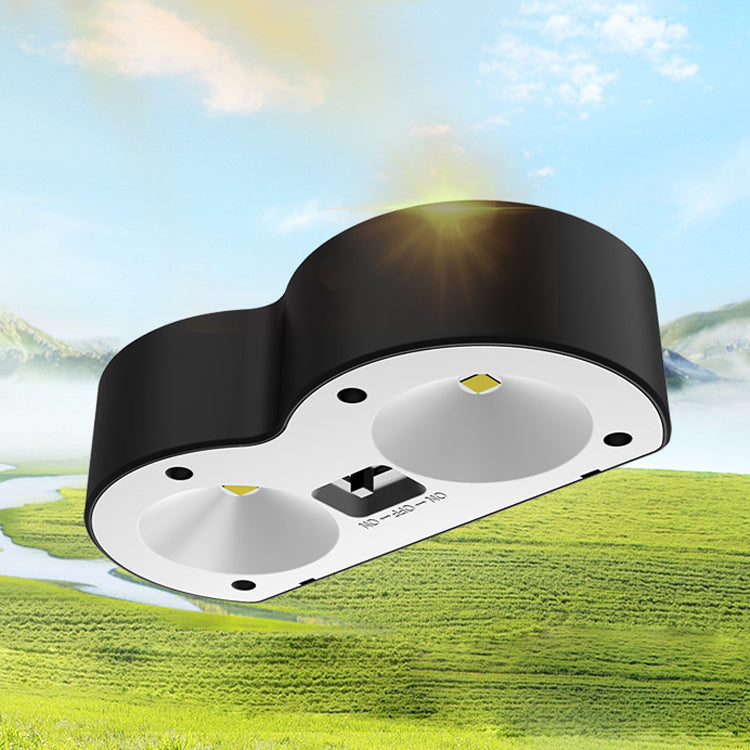 ABS PS Telescope Round Outdoor Light
