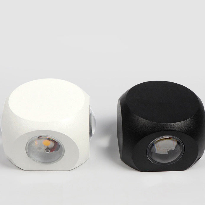 Aluminum Dice Cube Patio Outdoor Light