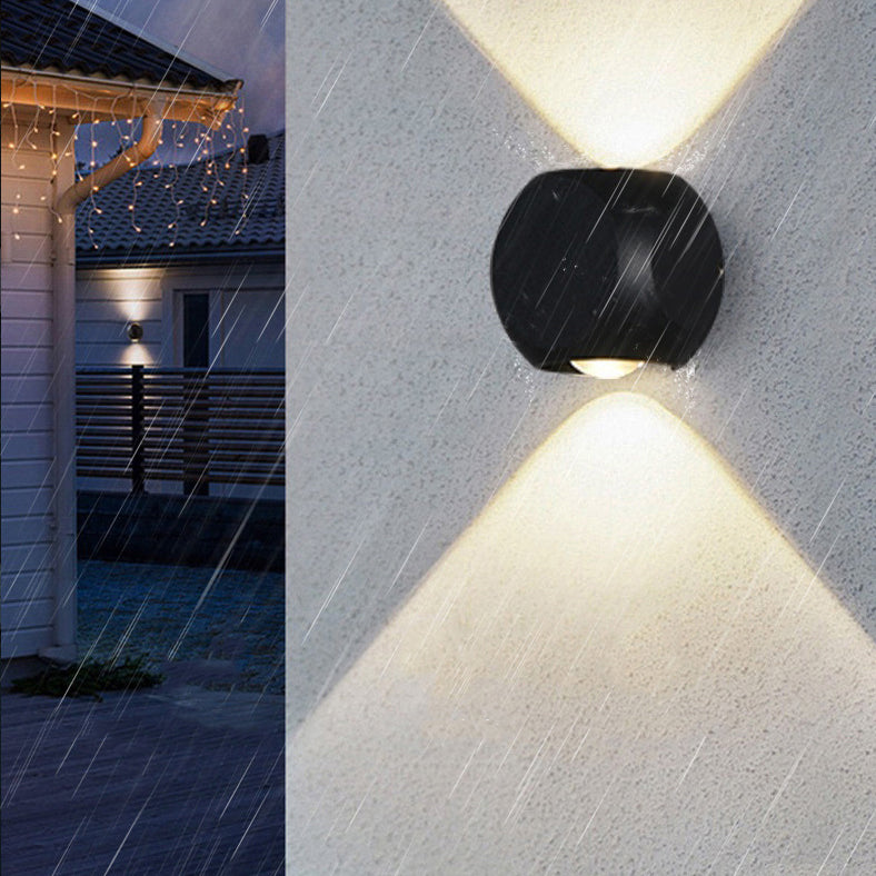 Aluminum Dice Cube Patio Outdoor Light