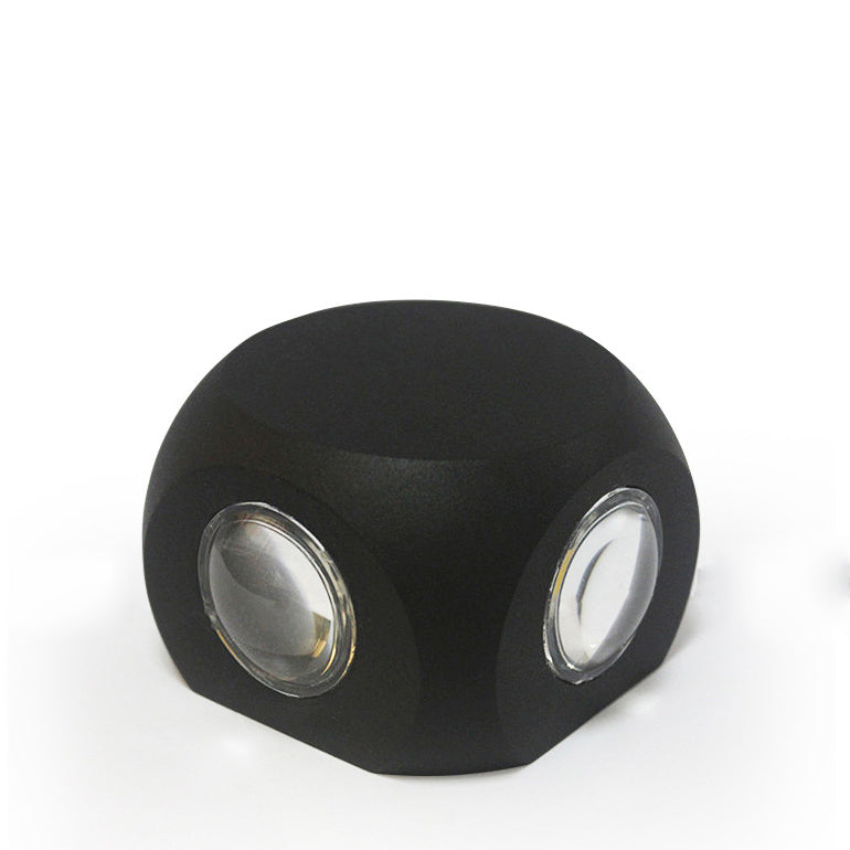 Aluminum Dice Cube Patio Outdoor Light