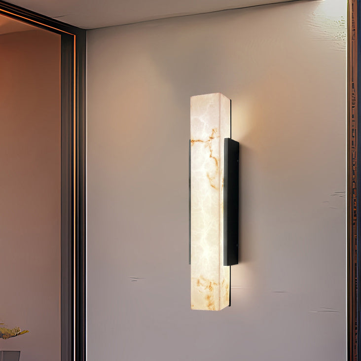 Imitation Marble Stainless Steel Outdoor Light