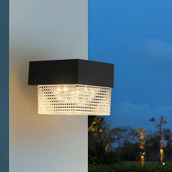 ABS Cylinder Square Patio Outdoor Light