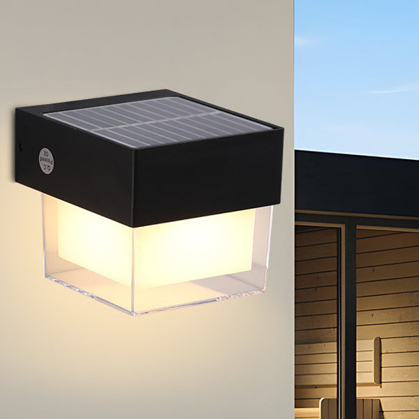 ABS Cylinder Square Patio Outdoor Light