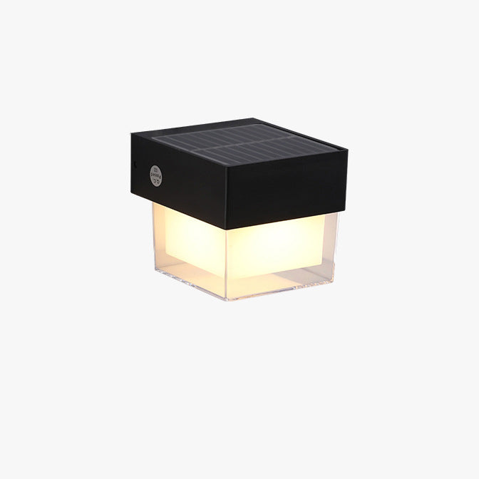 ABS Cylinder Square Patio Outdoor Light