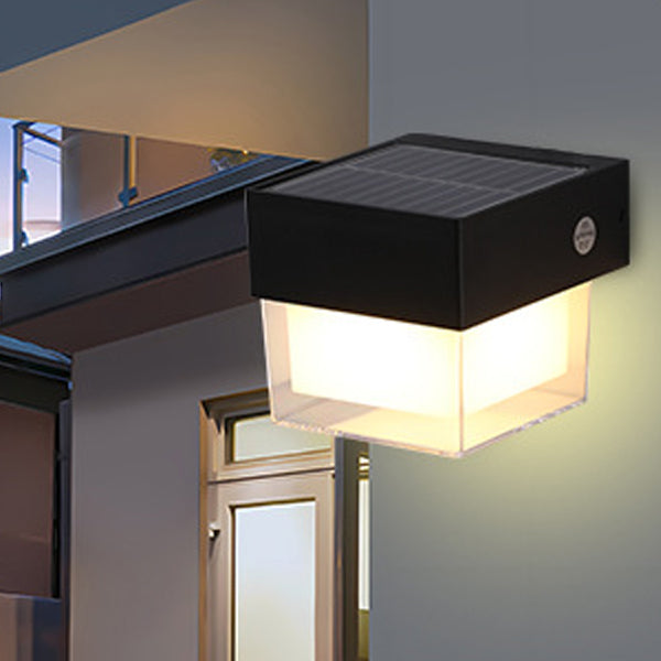 ABS Cylinder Square Patio Outdoor Light