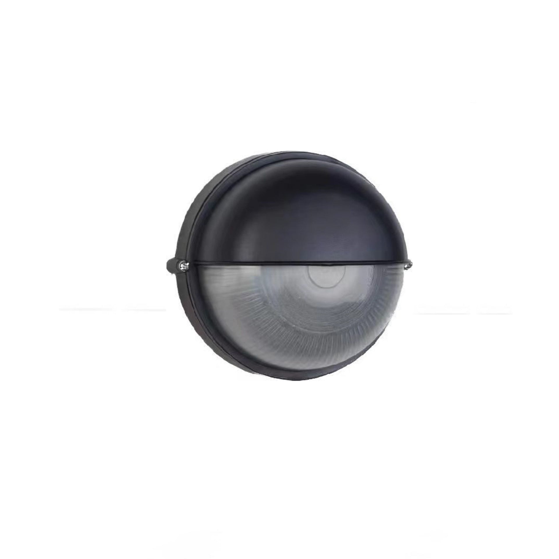 Aluminum Glass Frosted Round Outdoor Light