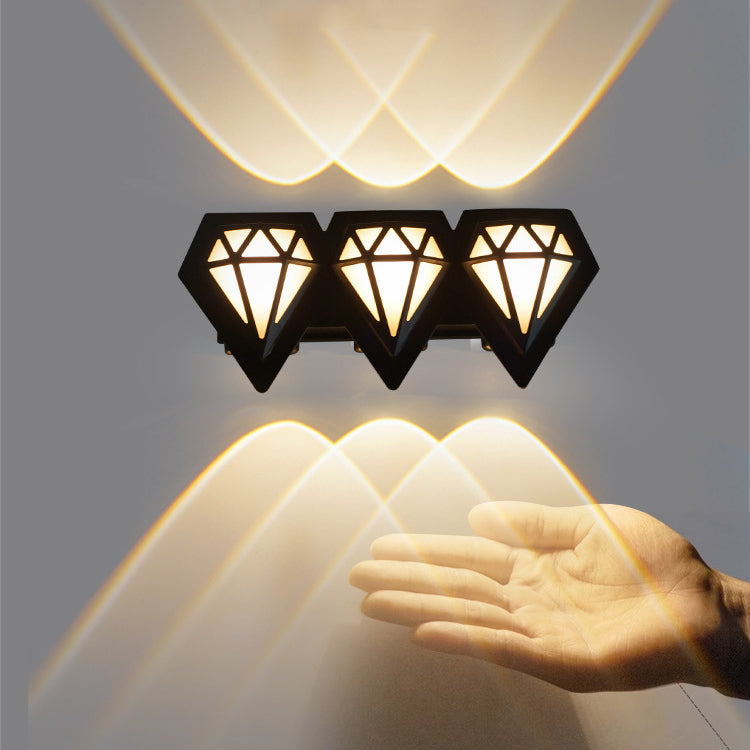 Aluminum Acrylic Diamond Patio Outdoor Light