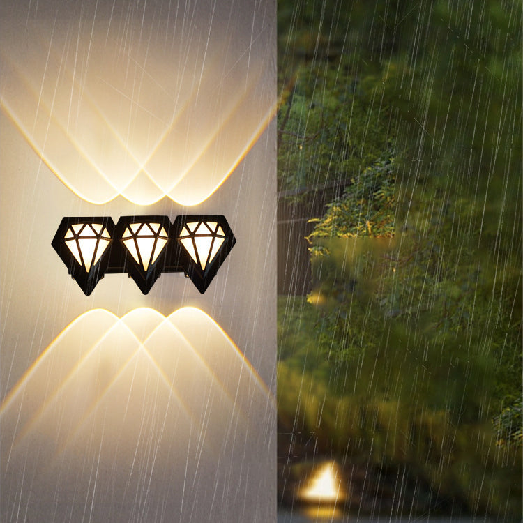 Aluminum Acrylic Diamond Patio Outdoor Light