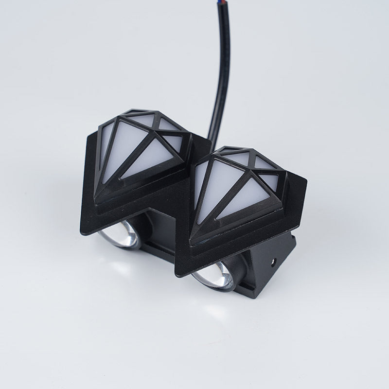 Aluminum Acrylic Diamond Patio Outdoor Light