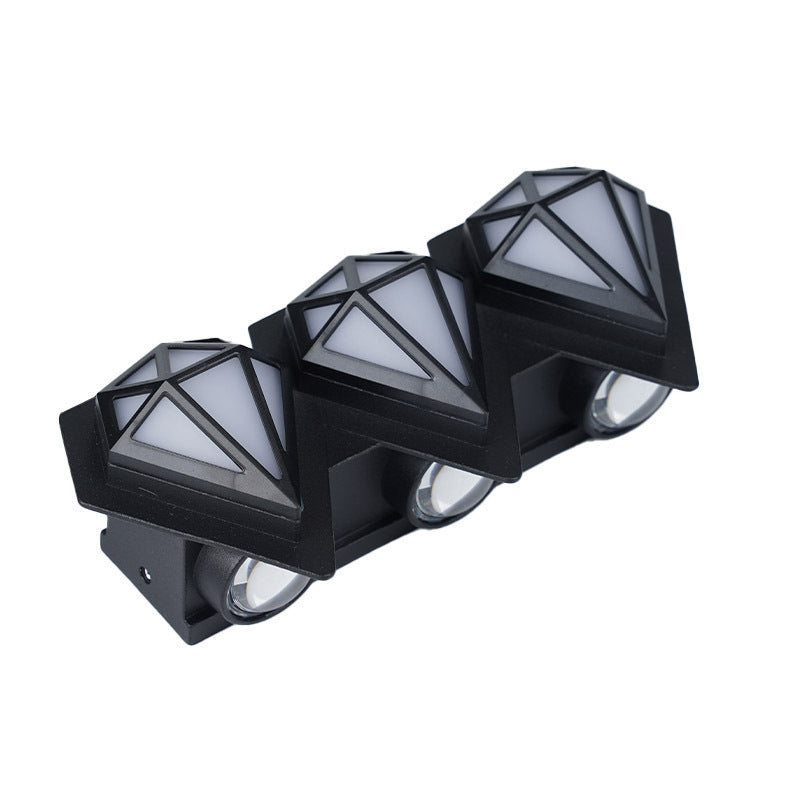 Aluminum Acrylic Diamond Patio Outdoor Light
