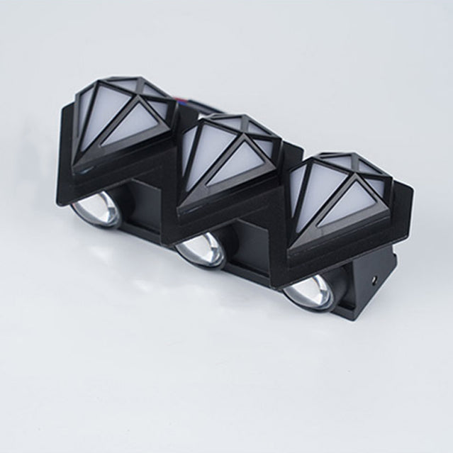 Aluminum Acrylic Diamond Patio Outdoor Light