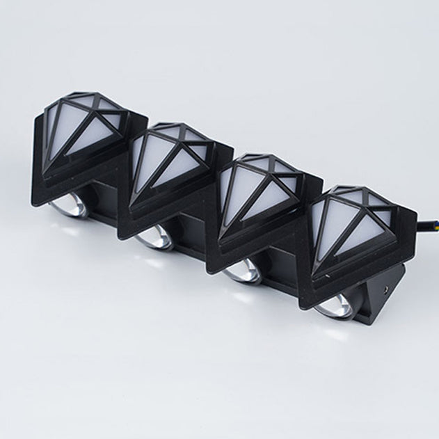 Aluminum Acrylic Diamond Patio Outdoor Light