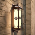 ABS Aluminum Glass Rectangular Outdoor Light