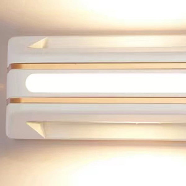 Aluminum Rectangular Stripe Patio Outdoor Light