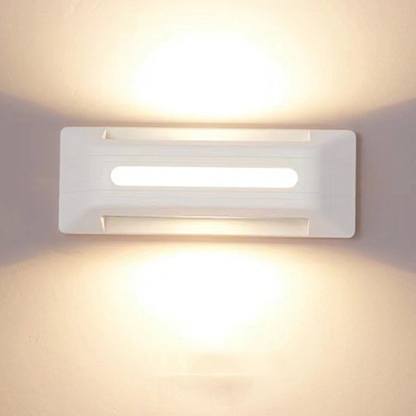 Aluminum Rectangular Stripe Patio Outdoor Light