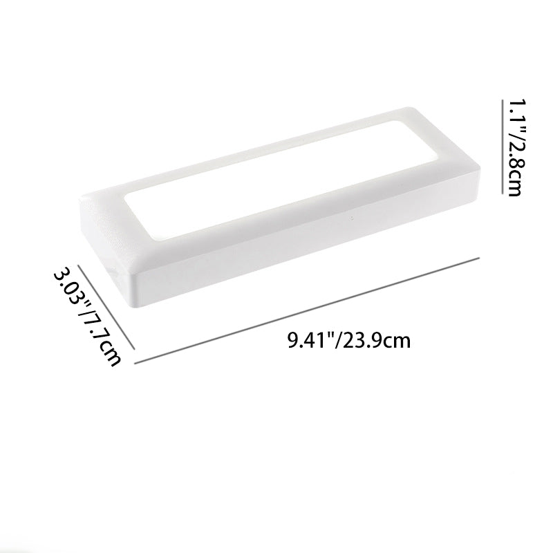 PC PS Rectangular Recessed Outdoor Light