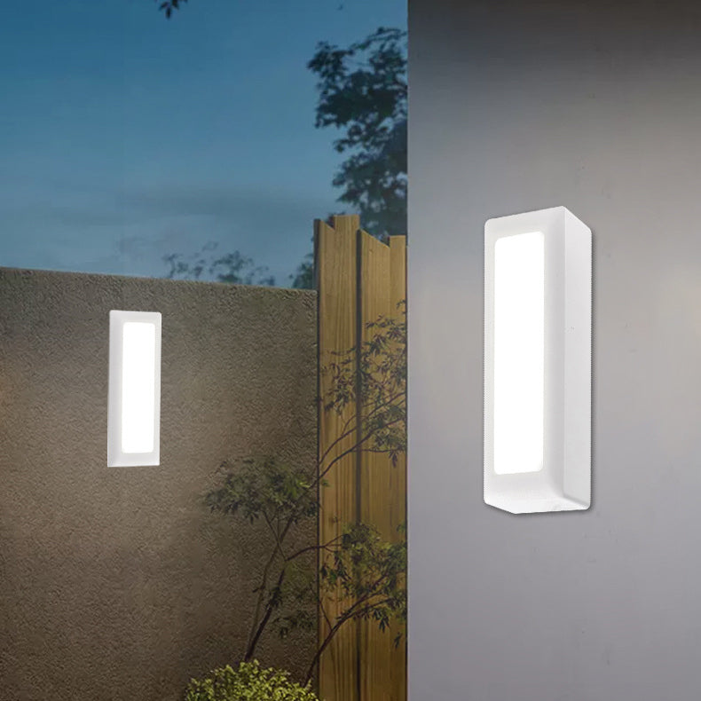 PC PS Rectangular Recessed Outdoor Light