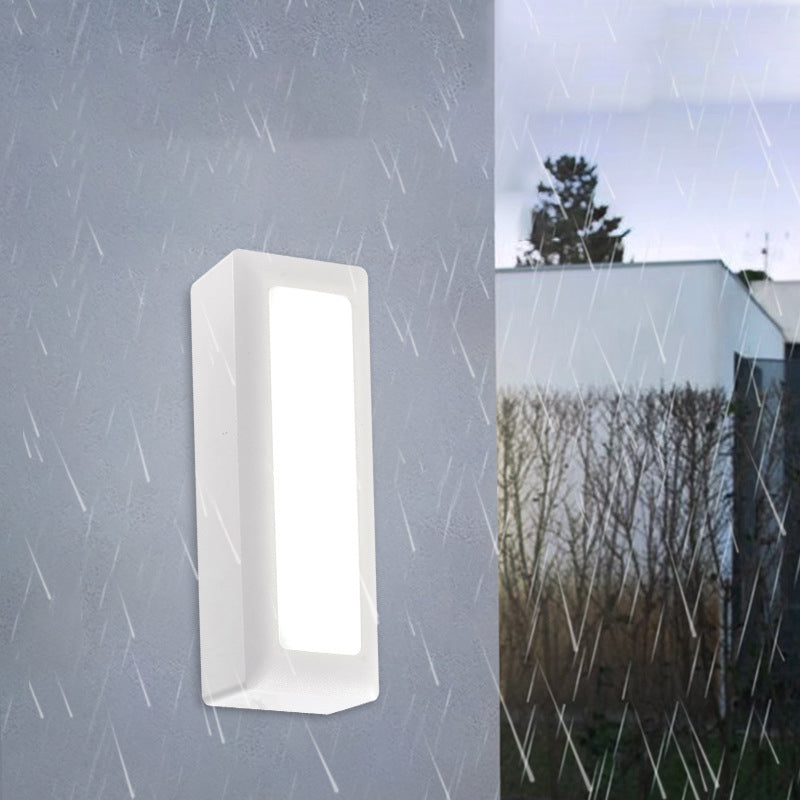 PC PS Rectangular Recessed Outdoor Light