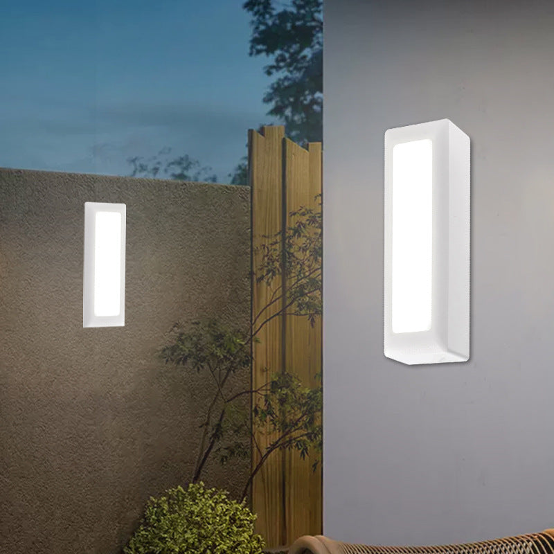 PC PS Rectangular Recessed Outdoor Light
