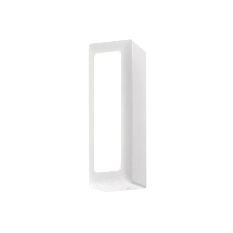 PC PS Rectangular Recessed Outdoor Light