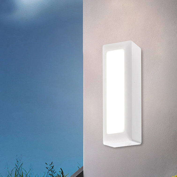 PC PS Rectangular Recessed Outdoor Light
