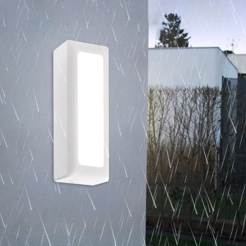 PC PS Rectangular Recessed Outdoor Light