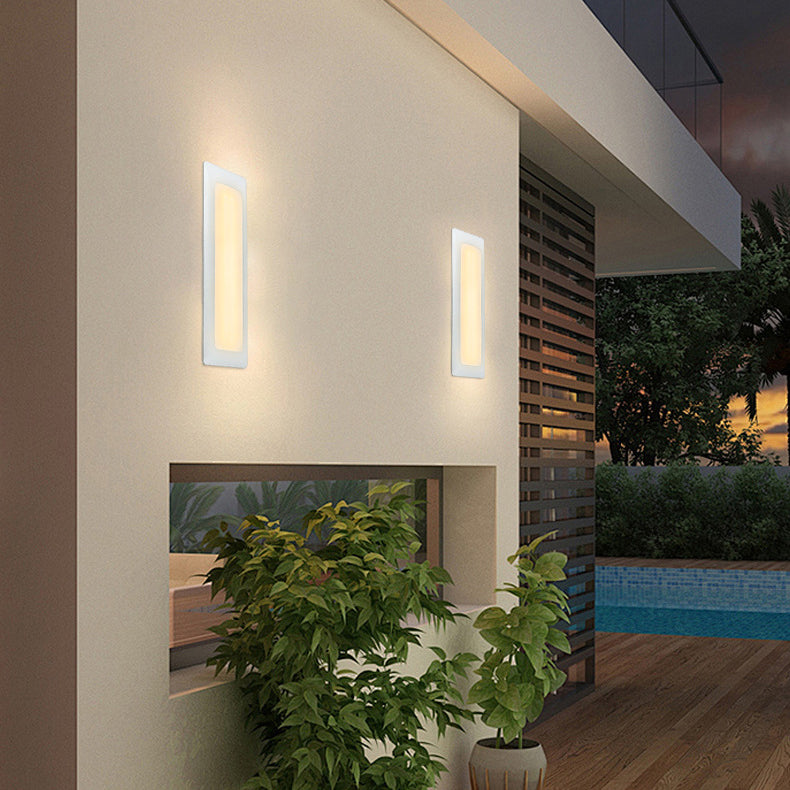 PC PS Rectangular Recessed Outdoor Light
