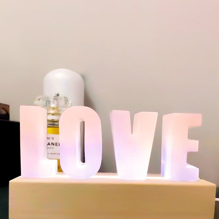 Rechargeable Solid Wood Round Table Lamp